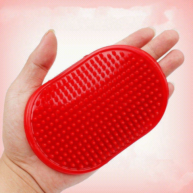 Rubber Pet Bath Brush