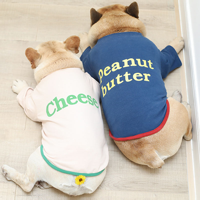 Stylish Dog Letter T-Shirt Sweater for Your Pup