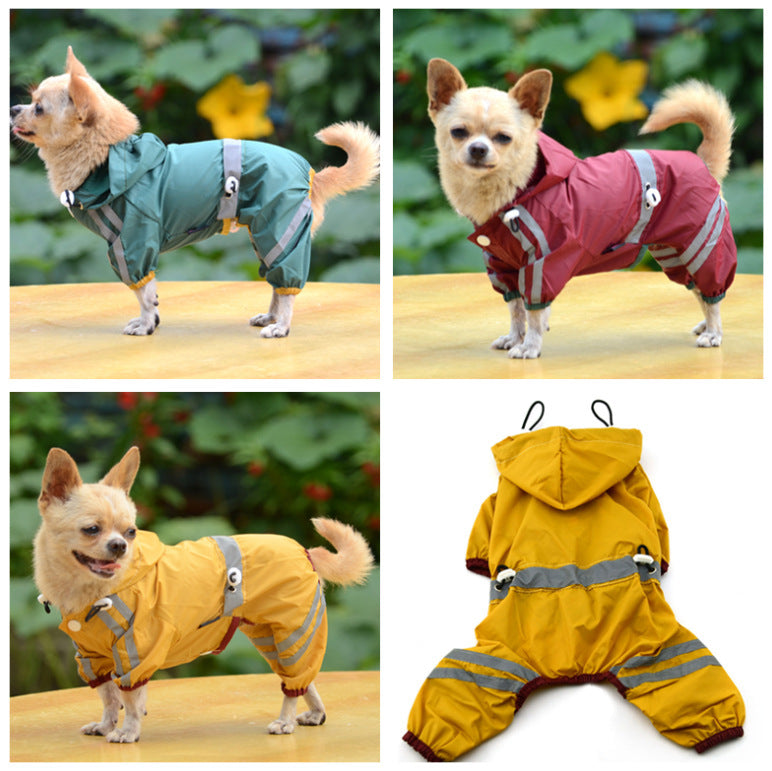 Waterproof Dog Cat Raincoat Clothes